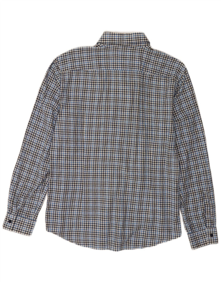 Camisas HUGO BOSS Hombre | Camisa slim fit de algodón con cuadros azules grandes