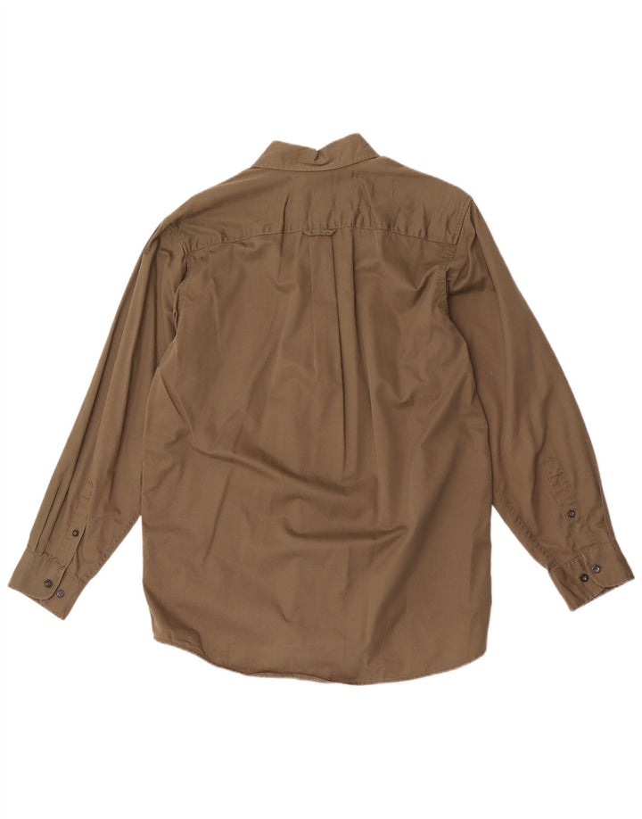 Dockers Camisa De Cuidado Fácil Para Hombre Caqui Mediano