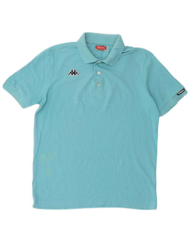Polo Kappa Hombre Azul Medio