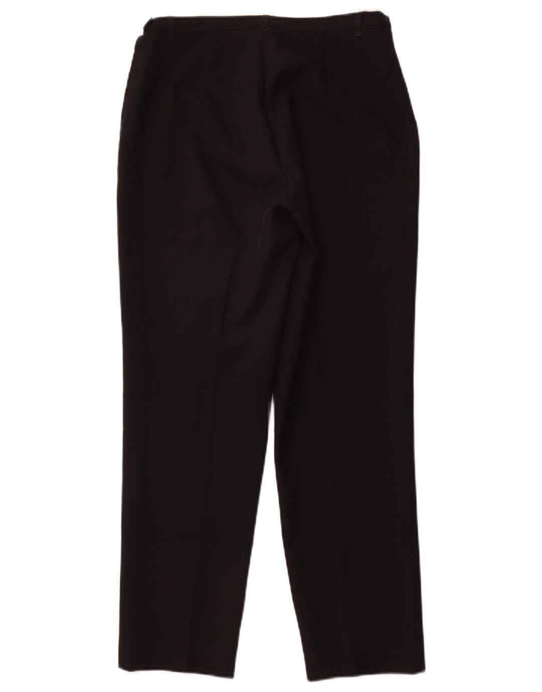 BENETTON Pantalones casuales cónicos para mujer IT 44 Medium W30 L27 Negro