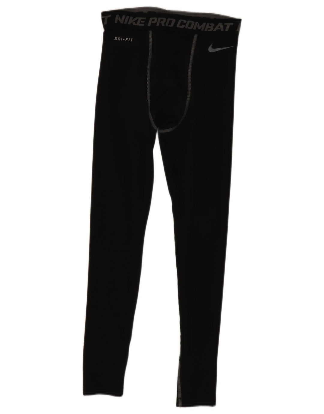 Nike Dri Fit Graphic Leggings para hombre, tamaño pequeño, poliéster negro