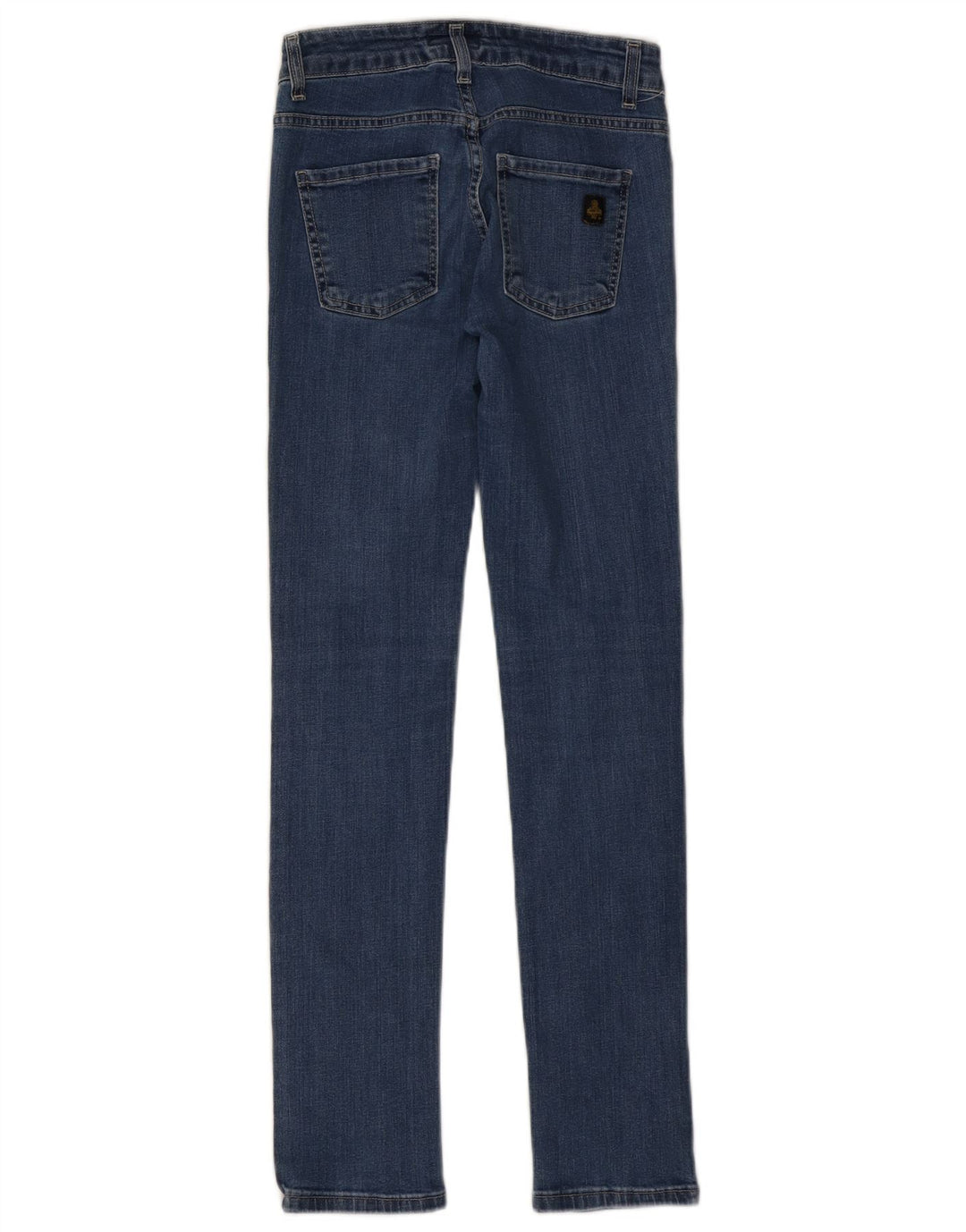 REFRIGIWEAR Vaqueros ajustados para mujer IT 40 Small W26 L30 Algodón azul