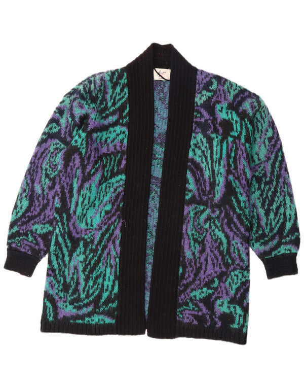 Amari Suéter tipo cárdigan largo de gran tamaño para mujer UK 10 Small Multicolor