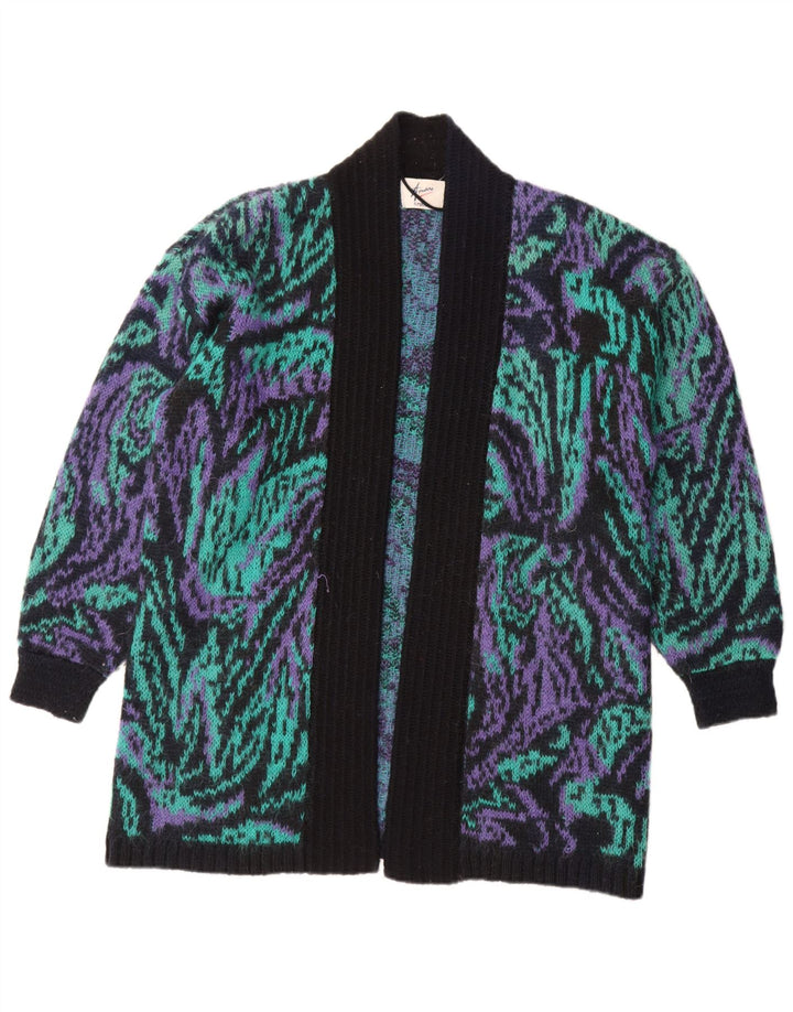 Amari Suéter tipo cárdigan largo de gran tamaño para mujer UK 10 Small Multicolor