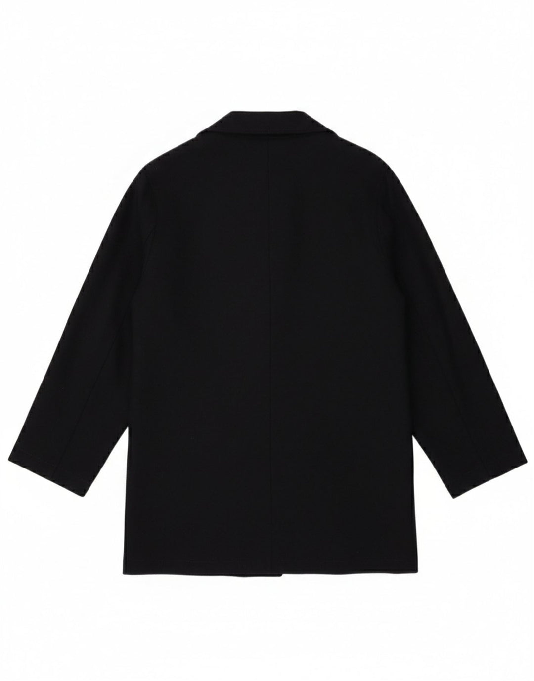 Laura Ashley Chaqueta Blazer de 2 Botones para Mujer UK 10 Small Lana Azul Marino