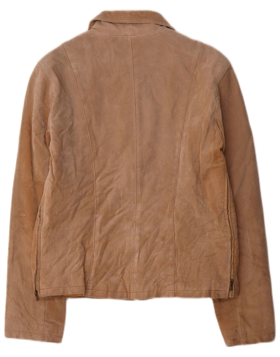 Chaqueta de ante para mujer Effe Ti IT 44 Cuero beige medio