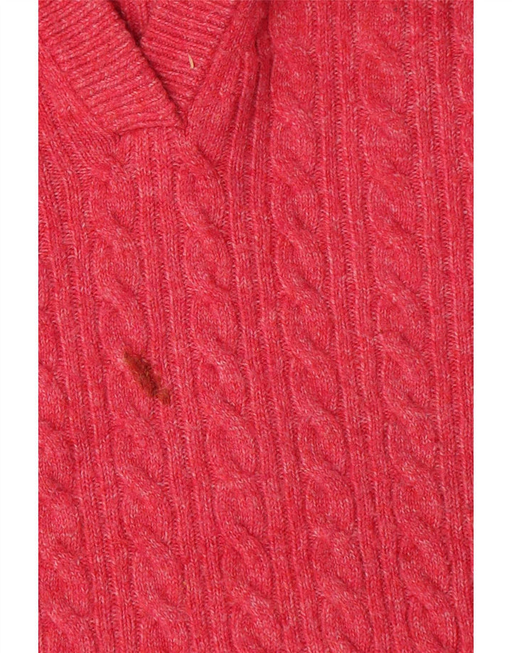 Marks & Spencer - Jersey extragrande con capucha para mujer, talla 40, color rojo mediano