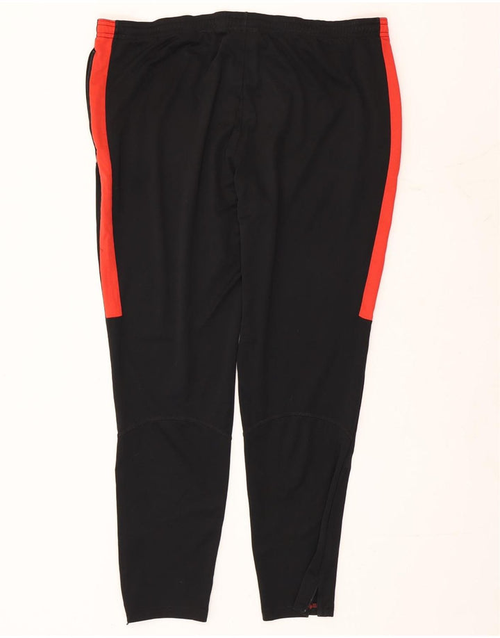 Pantalones De Chándal Nike Dri Fit Para Hombre Poliéster Color Block Negro Mediano