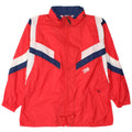 ALEX Chubasquero Hombre UK 42 XL Rojo Colorblock Poliamida