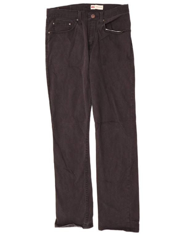 Wrangler Vaqueros rectos ajustados para hombre W30 L32 Algodón negro