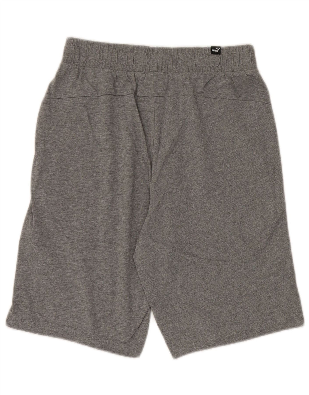 Puma Pantalones cortos deportivos para hombre de algodón moteado gris pequeño