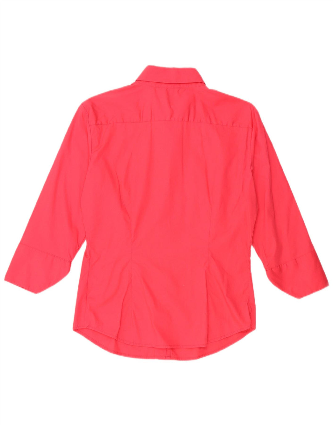 BENETTON Camisa de manga 3/4 para mujer UK 42 Medium Pink