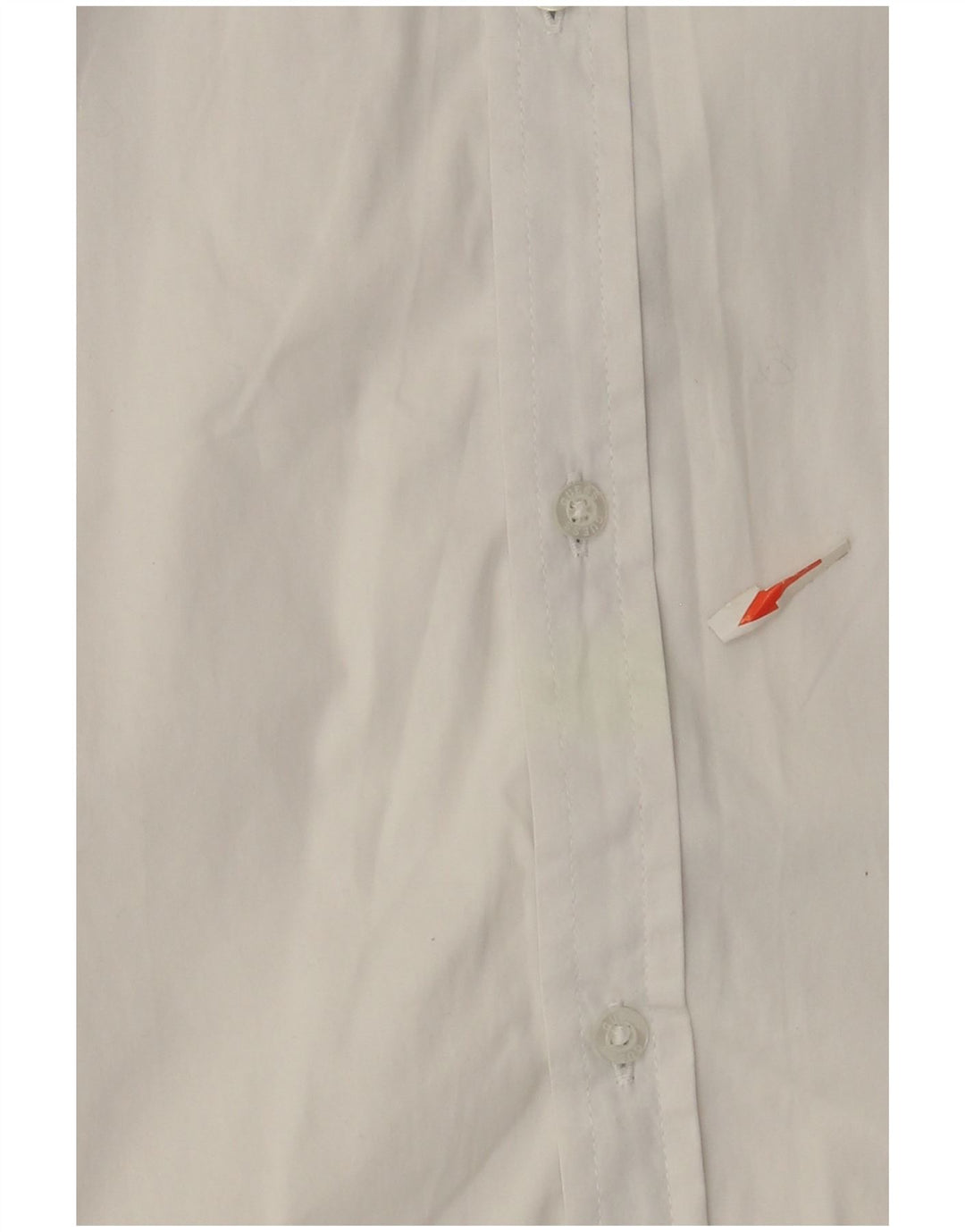 Guess Camisa Mujer UK 46 Grande Algodón Blanco