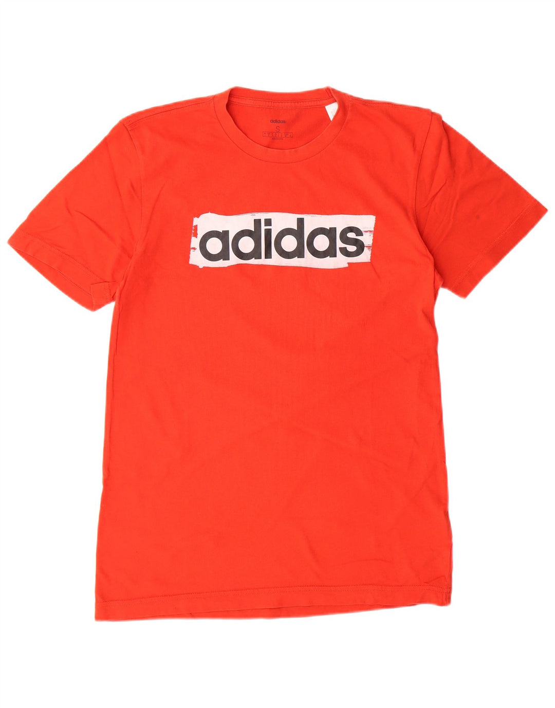 ADIDAS Camiseta gráfica para hombre Top Small Red Cotton