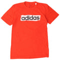 ADIDAS Camiseta gráfica para hombre Top Small Red Cotton