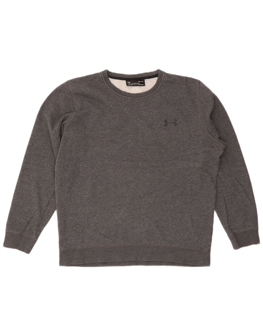 Under Armour Cold Gear Sudadera tipo jersey para hombre, talla grande, gris moteado