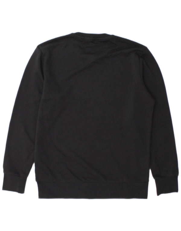 Adidas Hombre Graphic Sudadera Jumper Grande Negro