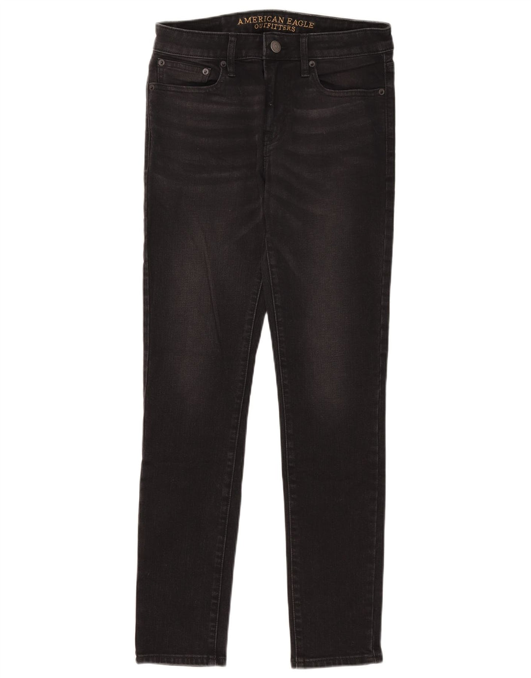 Vaqueros pitillo para mujer American Eagle W30 L30 Algodón negro