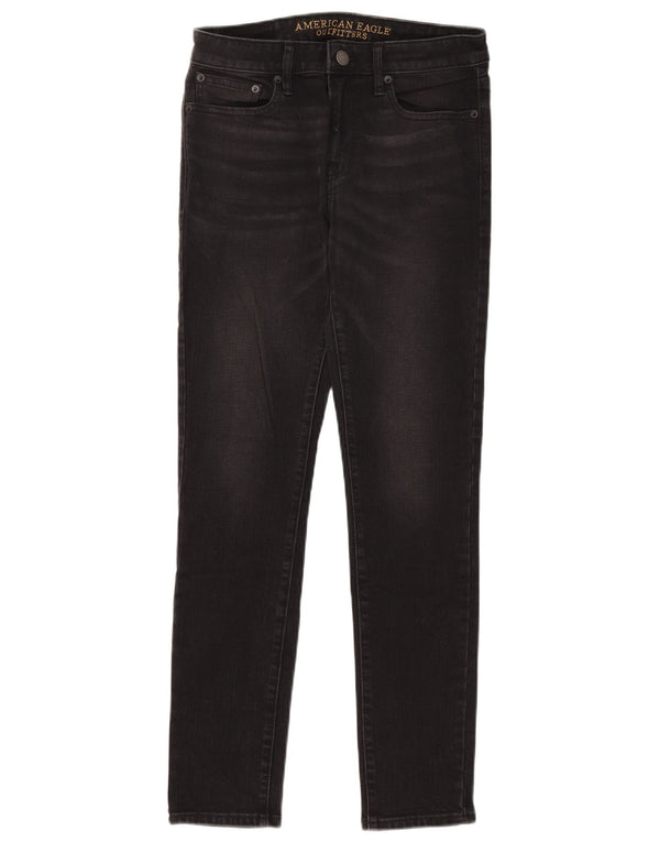 Vaqueros pitillo para mujer American Eagle W30 L30 Algodón negro