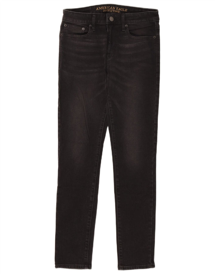 Vaqueros pitillo para mujer American Eagle W30 L30 Algodón negro