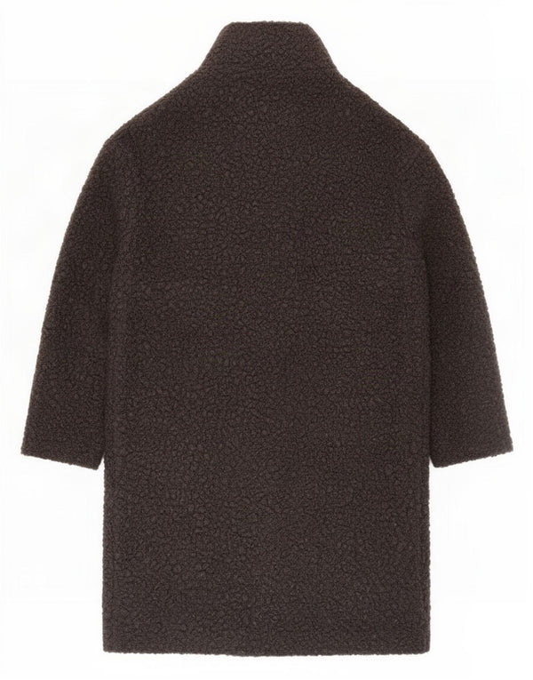 Marks & Spencer Abrigo para mujer UK 42 Poliéster gris medio
