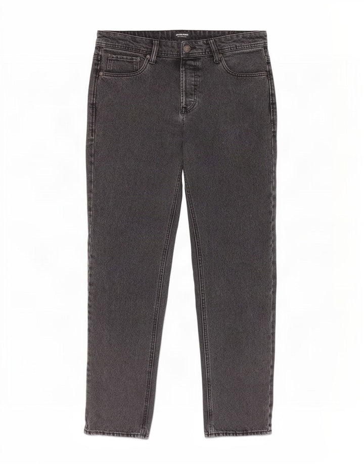 Jack & Jones Vaqueros rectos para hombre W32 L32 Algodón gris