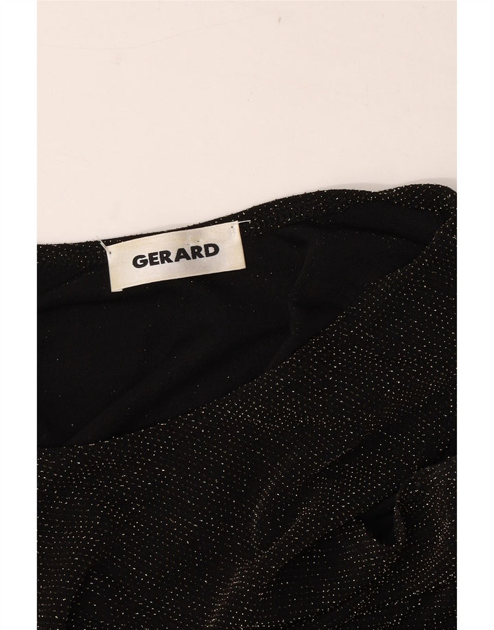 Gerard Blusa sin mangas para mujer Top UK 44 Mediano Moteado negro