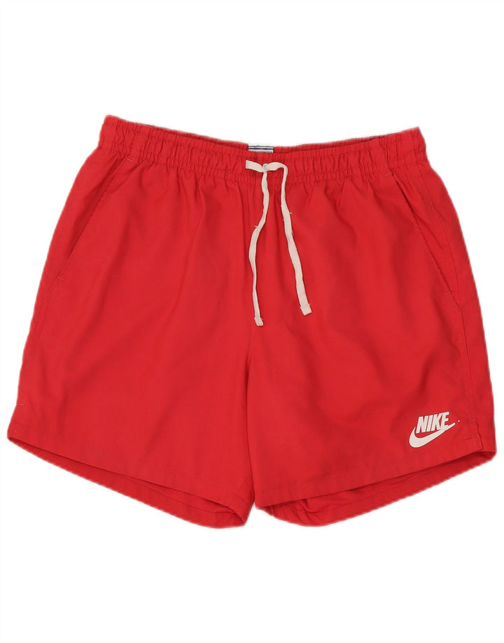Nike - Bañador para hombre (talla grande), color rojo, poliéster