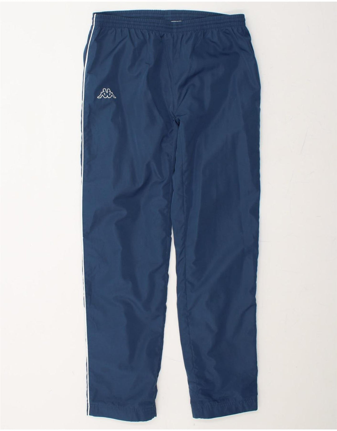 KAPPA Mens Tracksuit Trousers Small  Navy Blue Polyester Vintage Kappa and Second-Hand Kappa from Messina Hembry 