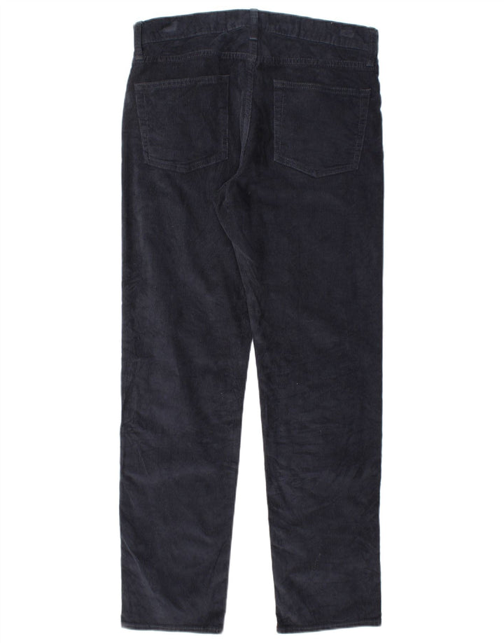 J. CREW Pantalón recto de pana 770 para hombre W30 L30 Algodón azul marino