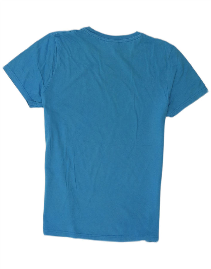Maui and Sons Camiseta gráfica para hombre Top Algodón azul medio