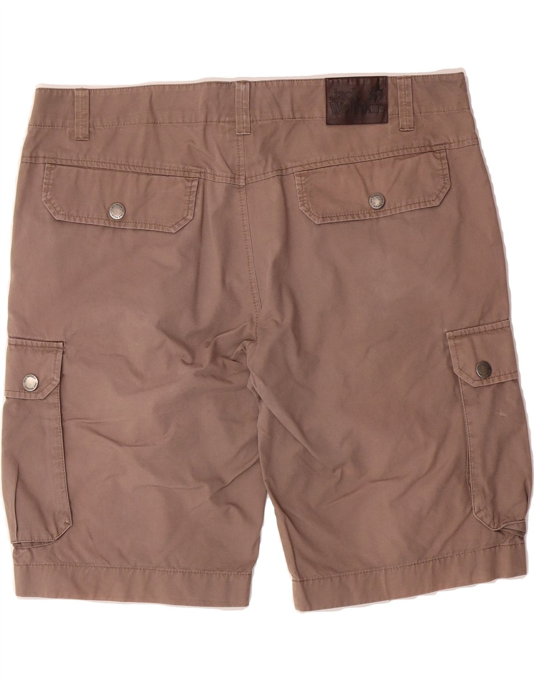 JACK WOLFSKIN Mens Regular Fit Cargo Shorts W36 Large Brown Cotton Vintage Jack Wolfskin and Second-Hand Jack Wolfskin from Messina Hembry 