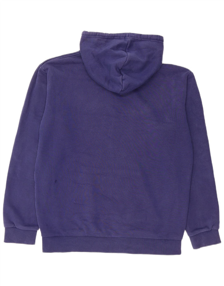Adidas Hombre Sudadera Con Capucha Jumper Medium Azul Marino Algodón