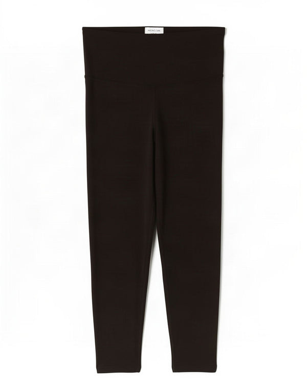 J. Crew Leggings de cintura alta para mujer UK 46 Grande Algodón negro