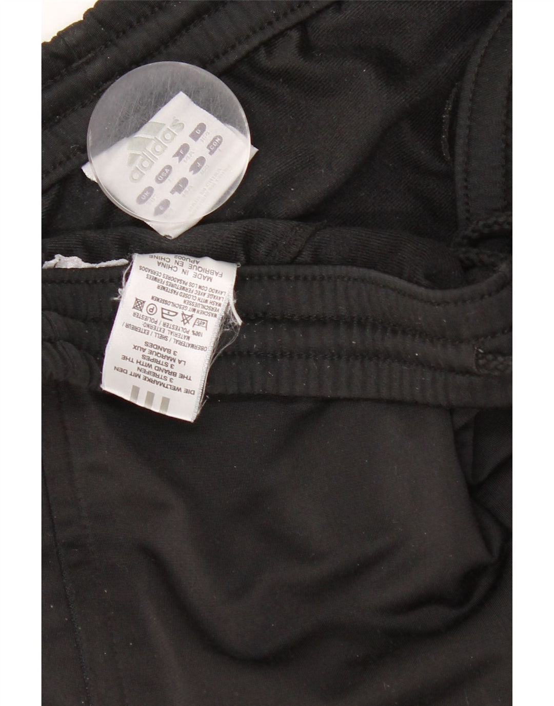 Adidas Pantalón Chándal Niño 13-14 Años Negro Poliéster