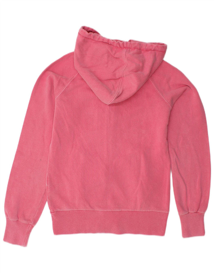 NORTH SAILS Suéter con capucha y cremallera para mujer UK 6 XS Algodón rosa