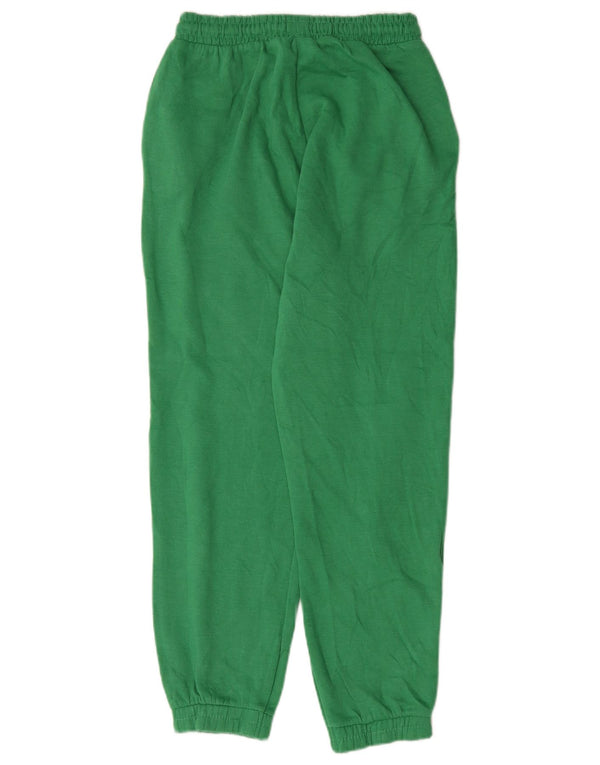 Zara Mujer Pantalones De Chándal Joggers UK 42 Algodón Verde Medio