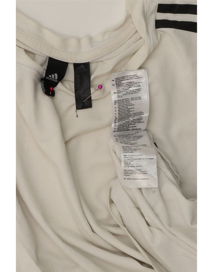 ADIDAS Camiseta Hombre Top Small Blanco Algodón