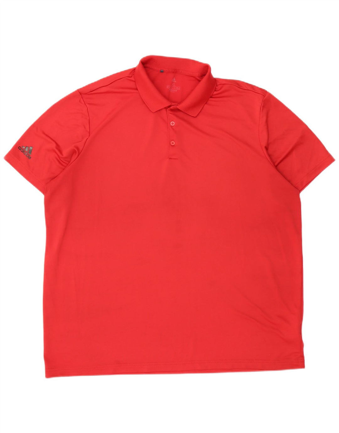 Polo ADIDAS Hombre 2XL Poliéster Rojo