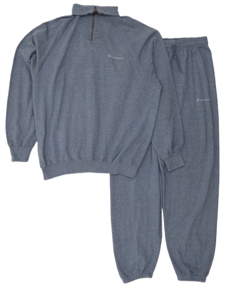 Champion Chándal Completo Hombre XL Algodón Azul