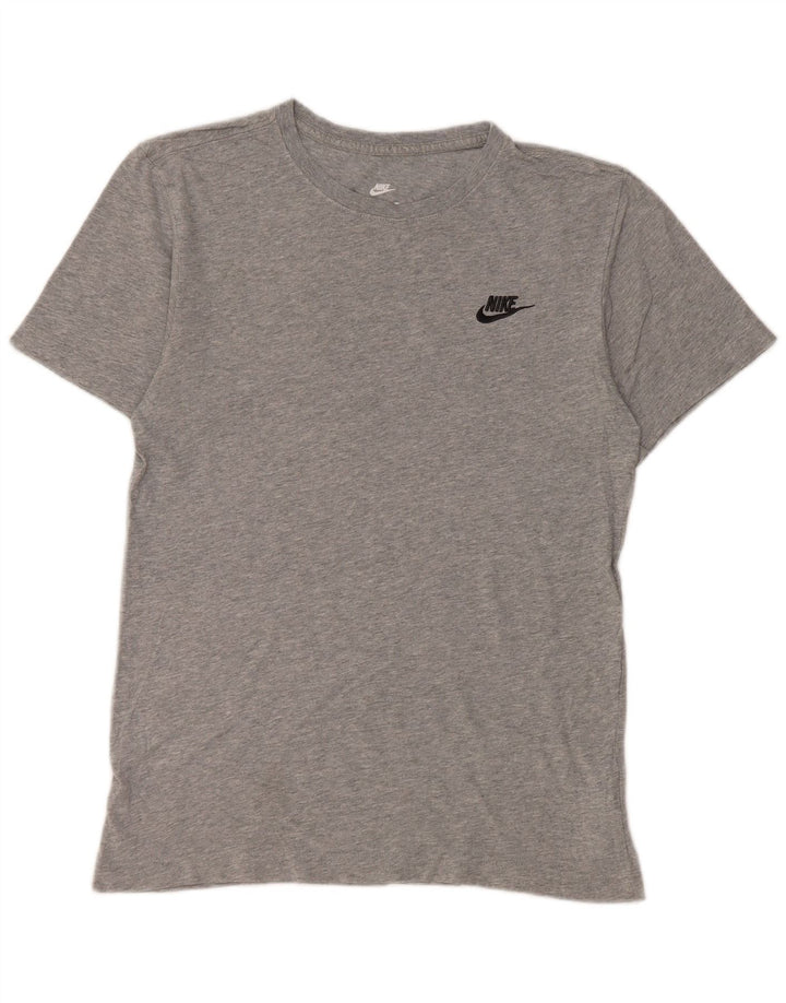 Camiseta Nike Hombre Top XS Algodón moteado gris