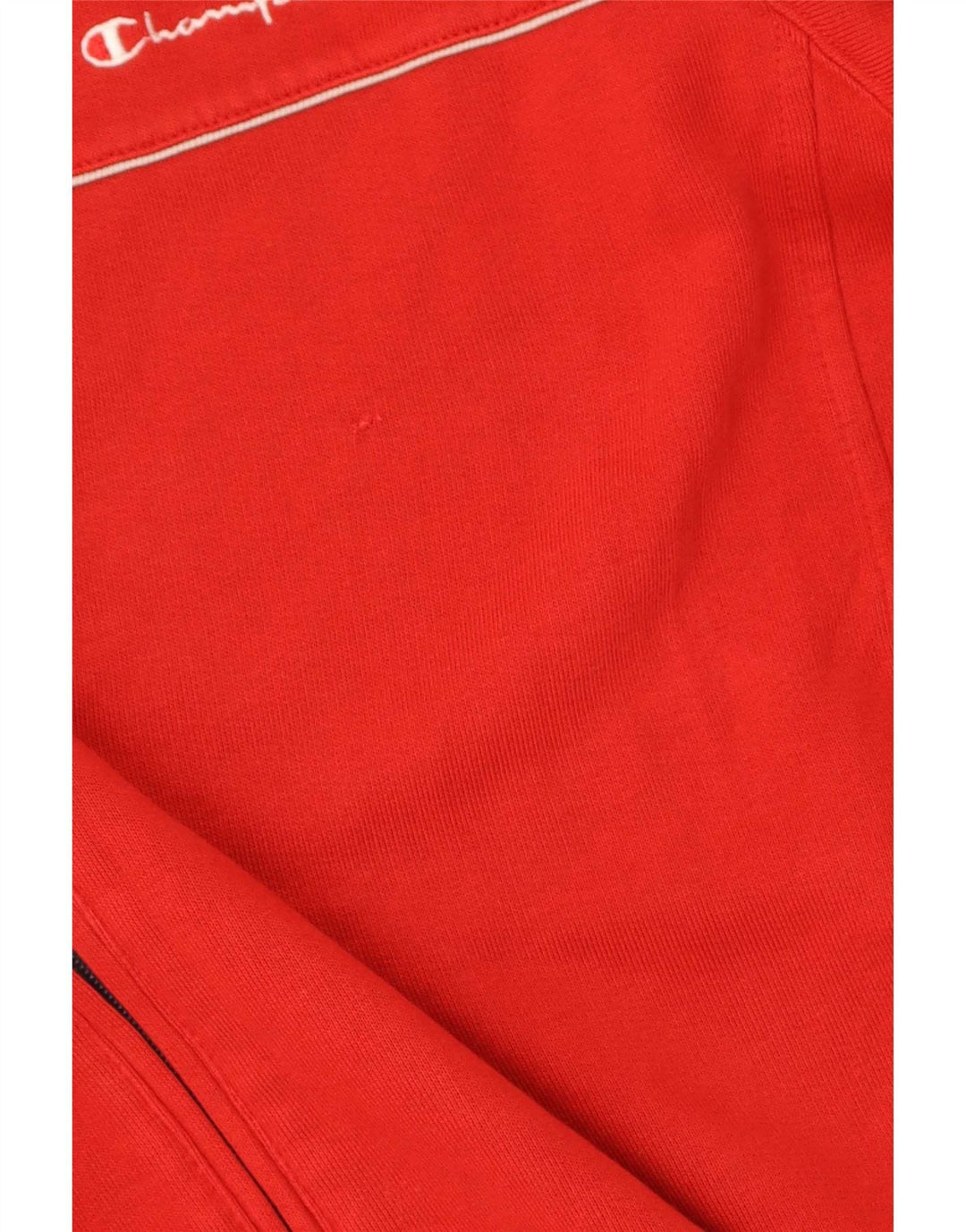 Champion Chaqueta de chándal para hombre, talla grande, color rojo, algodón