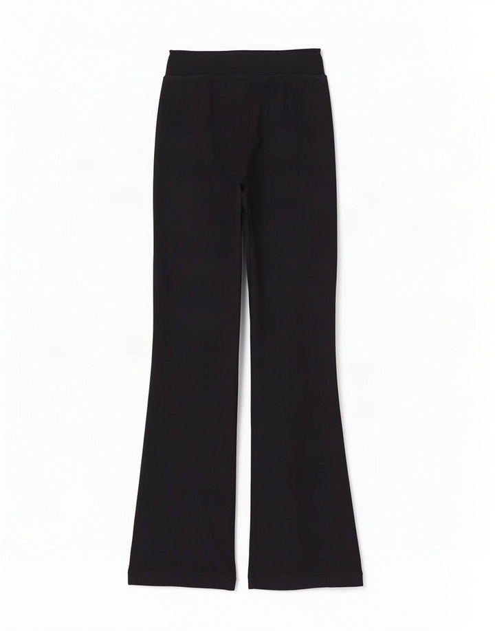 Nike - Pantalones de chándal acampanados para mujer, talla 40, color negro