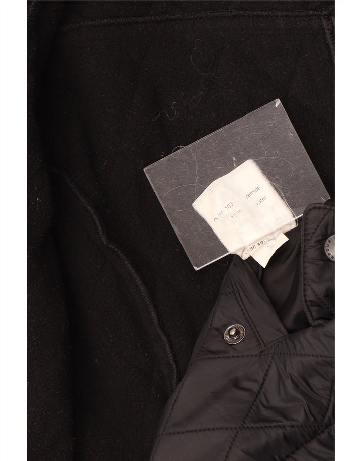 Barbour Chaqueta acolchada para mujer UK 46 Grande Poliamida negra