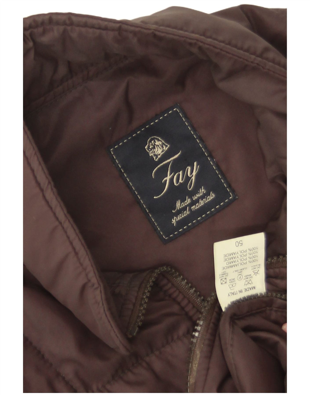 Chaleco Acolchado Mujer Fay IT 50 XL Poliamida Marrón