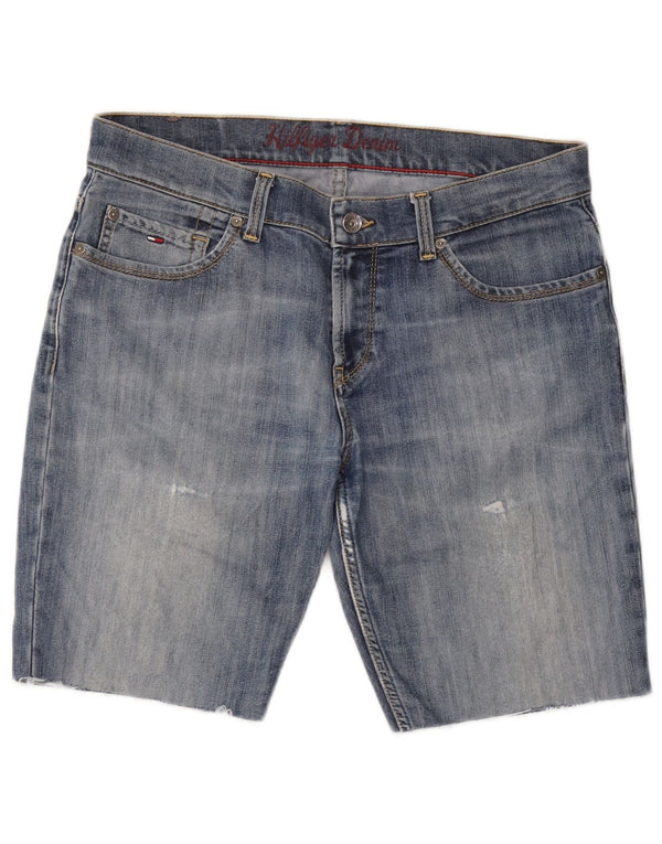 Tommy Hilfiger Pantalones cortos de mezclilla para mujer W34 Azul grande