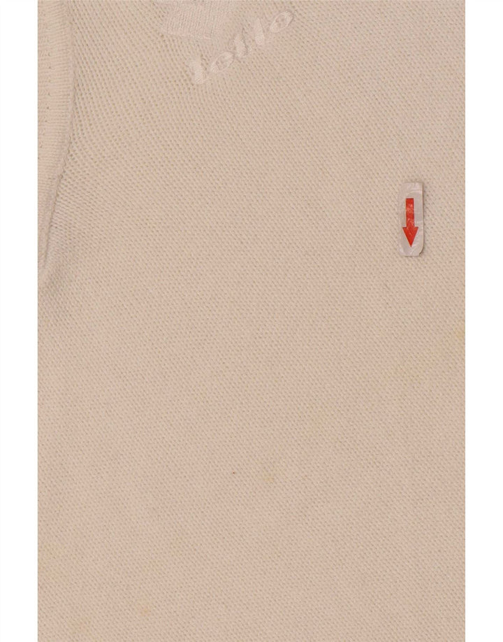 Lotto - Camiseta sin mangas para hombre, talla grande, algodón blanco