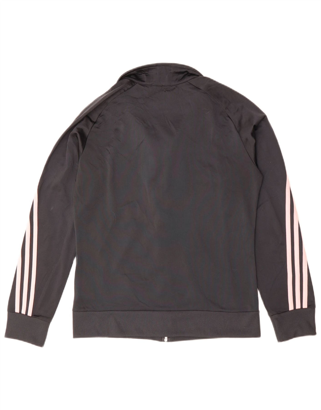 ADIDAS Chaqueta de chándal para mujer Reino Unido 14 Mediano Negro Poliéster