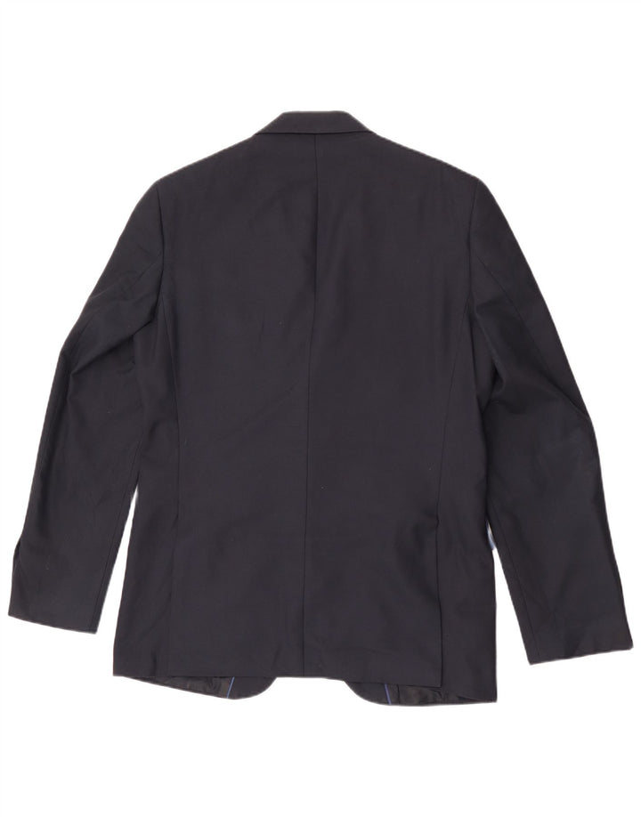 Marks & Spencer Chaqueta tipo blazer de 2 botones para hombre UK 38 Medium Azul marino