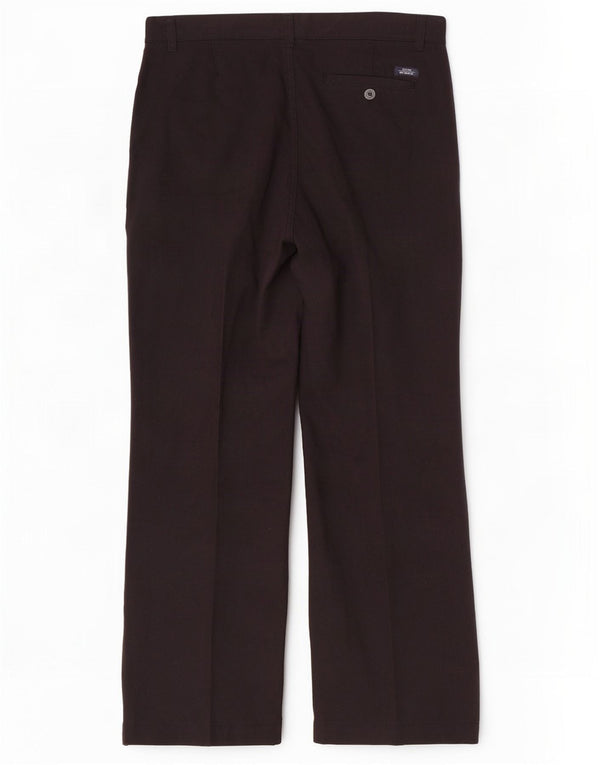 Marks & Spencer Pantalones chinos rectos para hombre W34 L29 Algodón negro